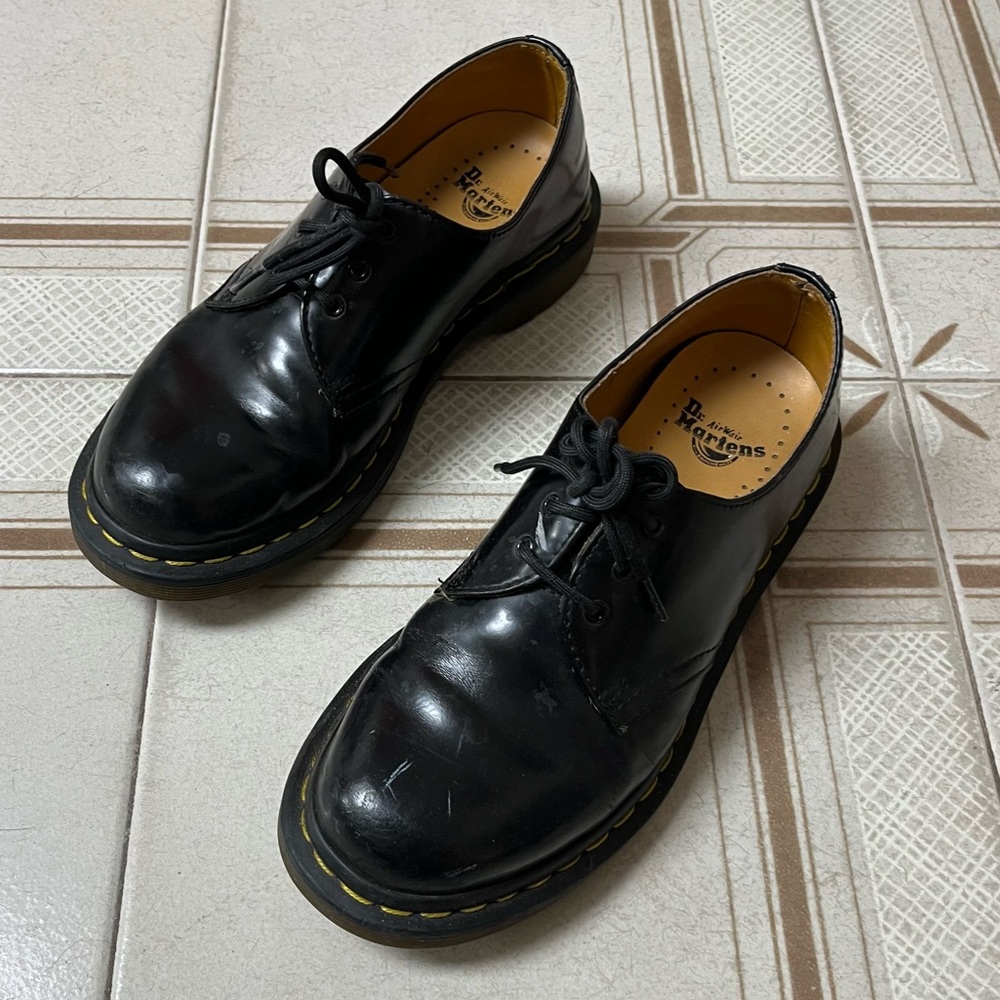 Dr. martens 1461 oxford black smooth leather